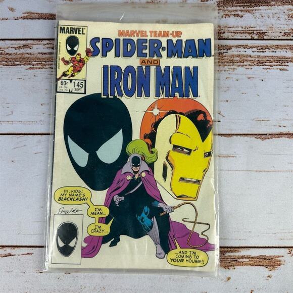 Marvel Team-Up #145 Spider-Man & Iron Man 1984 Copper Age Comic Book - Picture 1 of 5